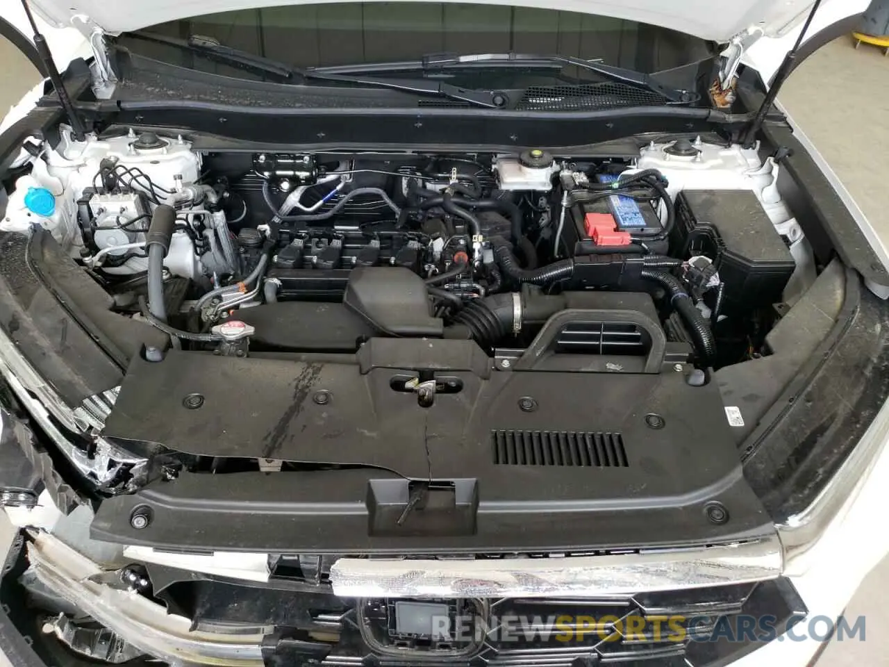 14 fotografías del automóvil dañado 2HKRS3H43RH324733 HONDA CRV 2024