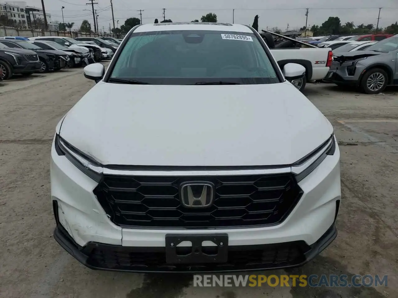 5 fotografías del automóvil dañado 2HKRS3H44RH324742 HONDA CRV 2024