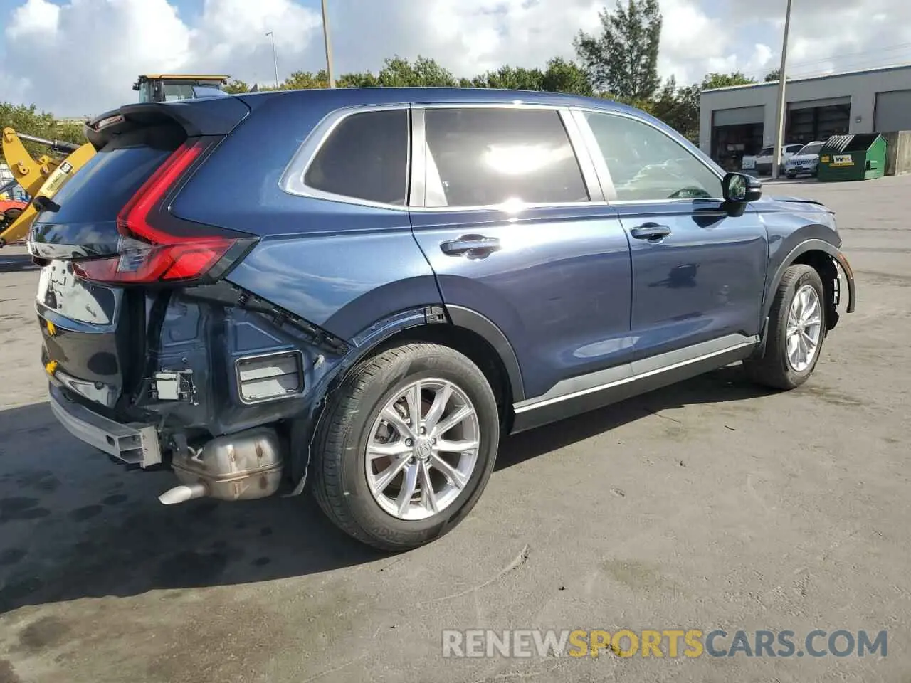 3 fotografías del automóvil dañado 2HKRS3H49RH309959 HONDA CRV 2024