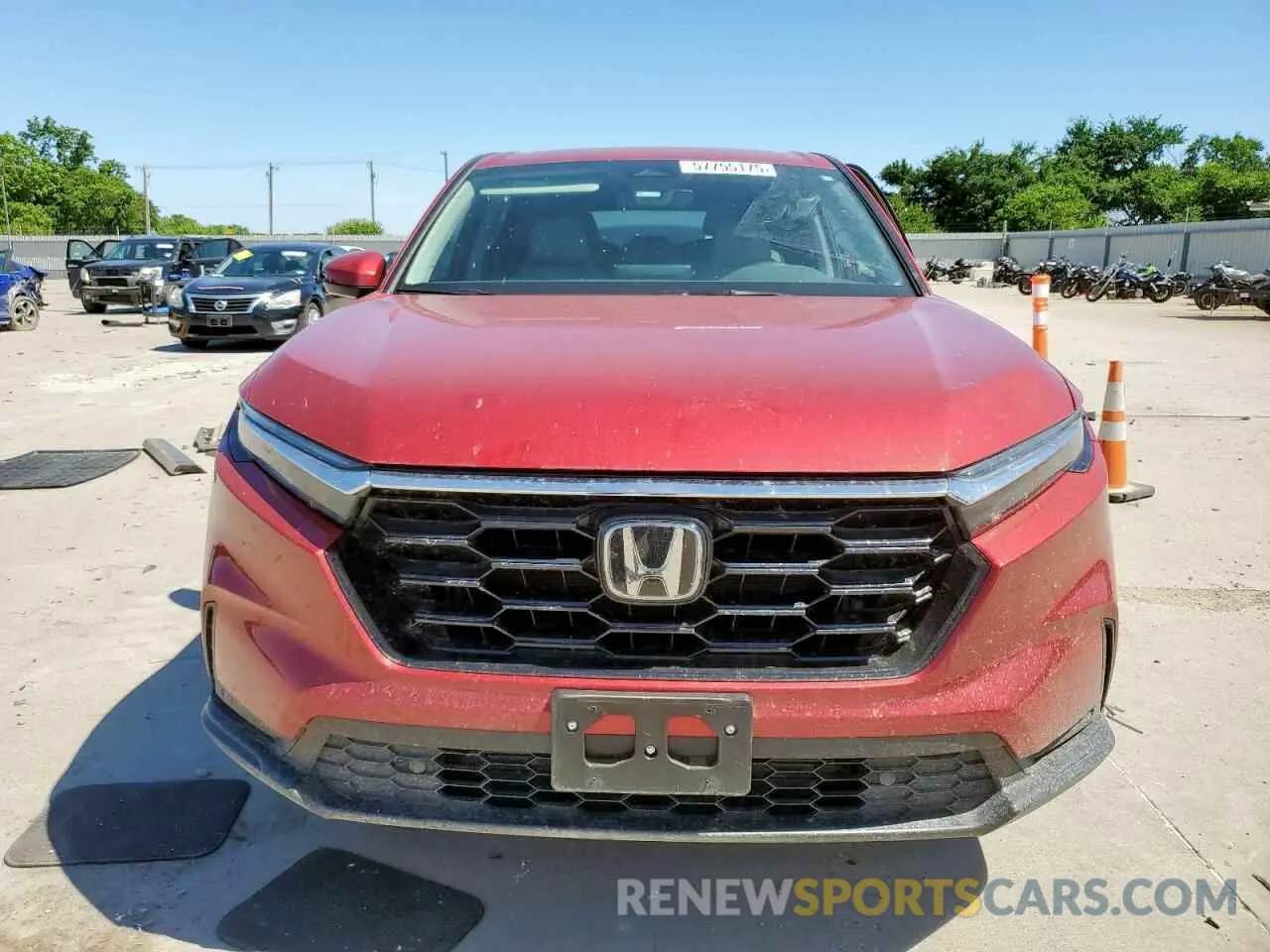 5 fotografías del automóvil dañado 2HKRS3H71RH310078 HONDA CRV 2024