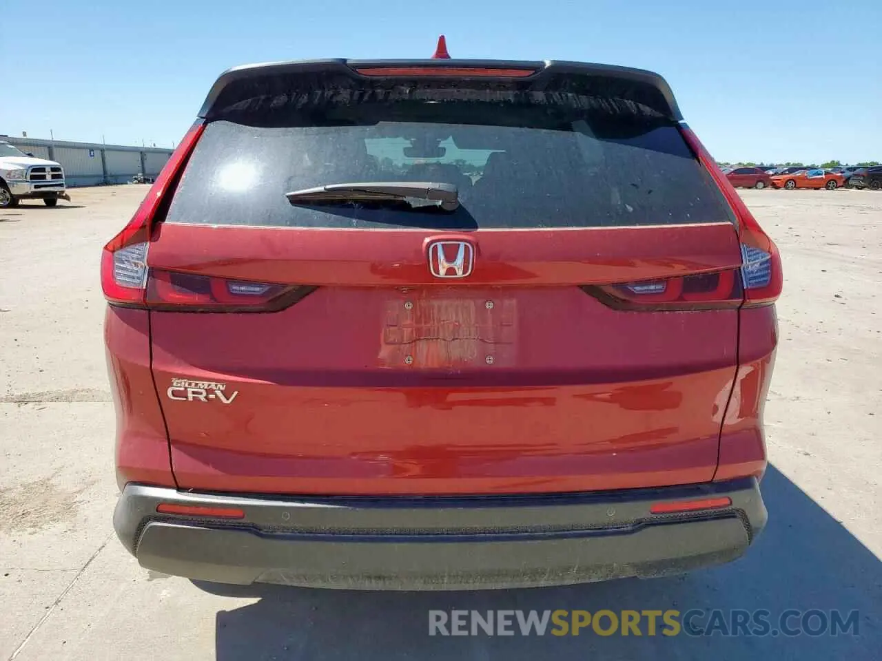 6 fotografías del automóvil dañado 2HKRS3H71RH310078 HONDA CRV 2024