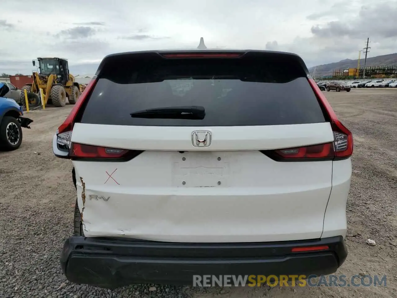 6 fotografías del automóvil dañado 2HKRS3H72RH300014 HONDA CRV 2024