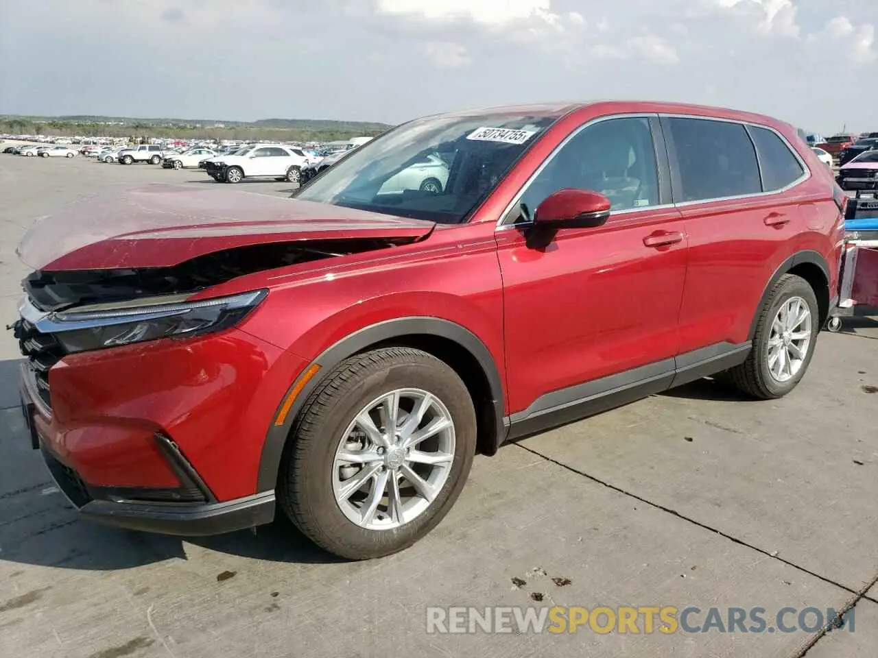 1 fotografías del automóvil dañado 2HKRS3H73RH318893 HONDA CRV 2024