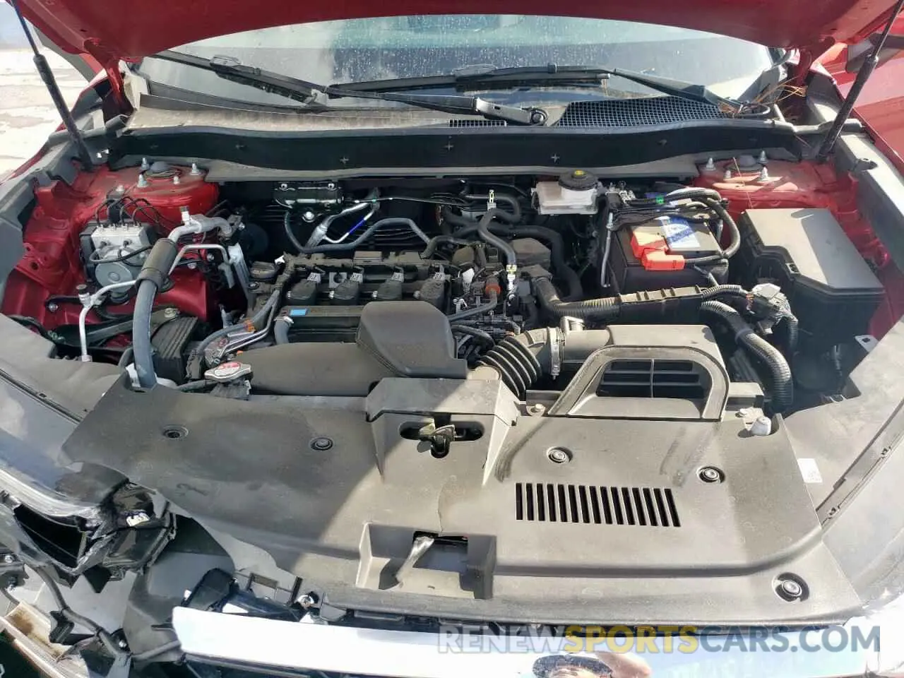 14 fotografías del automóvil dañado 2HKRS3H73RH318893 HONDA CRV 2024