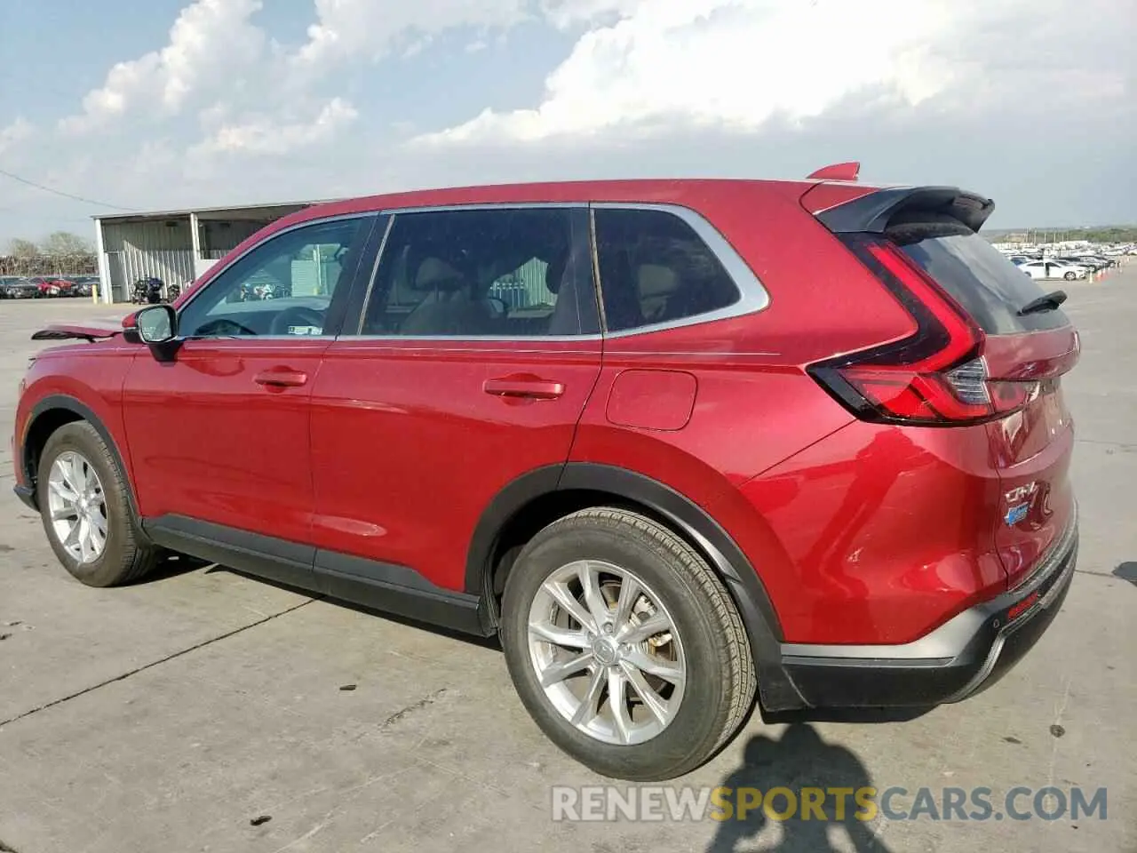 2 fotografías del automóvil dañado 2HKRS3H73RH318893 HONDA CRV 2024