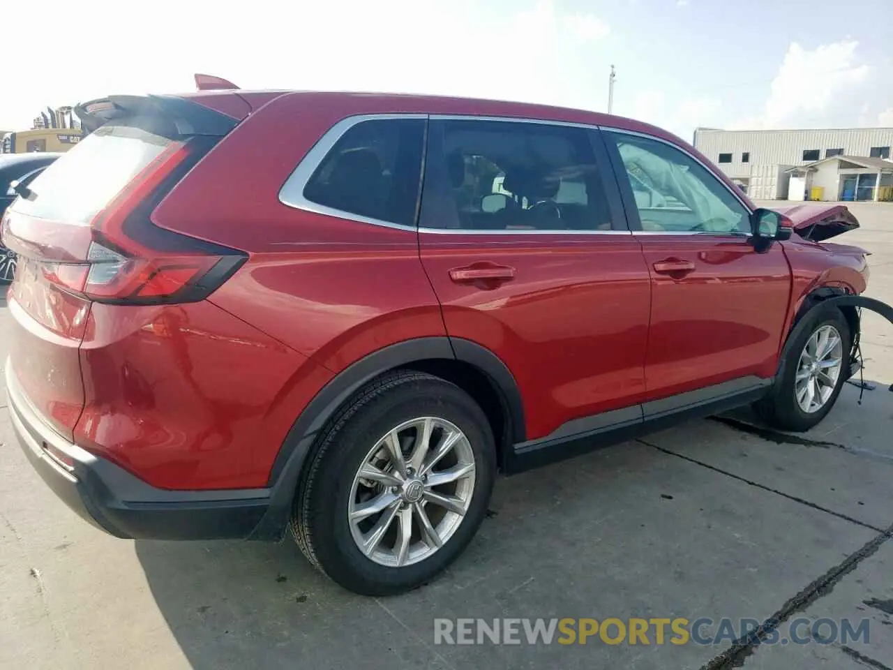 3 fotografías del automóvil dañado 2HKRS3H73RH318893 HONDA CRV 2024