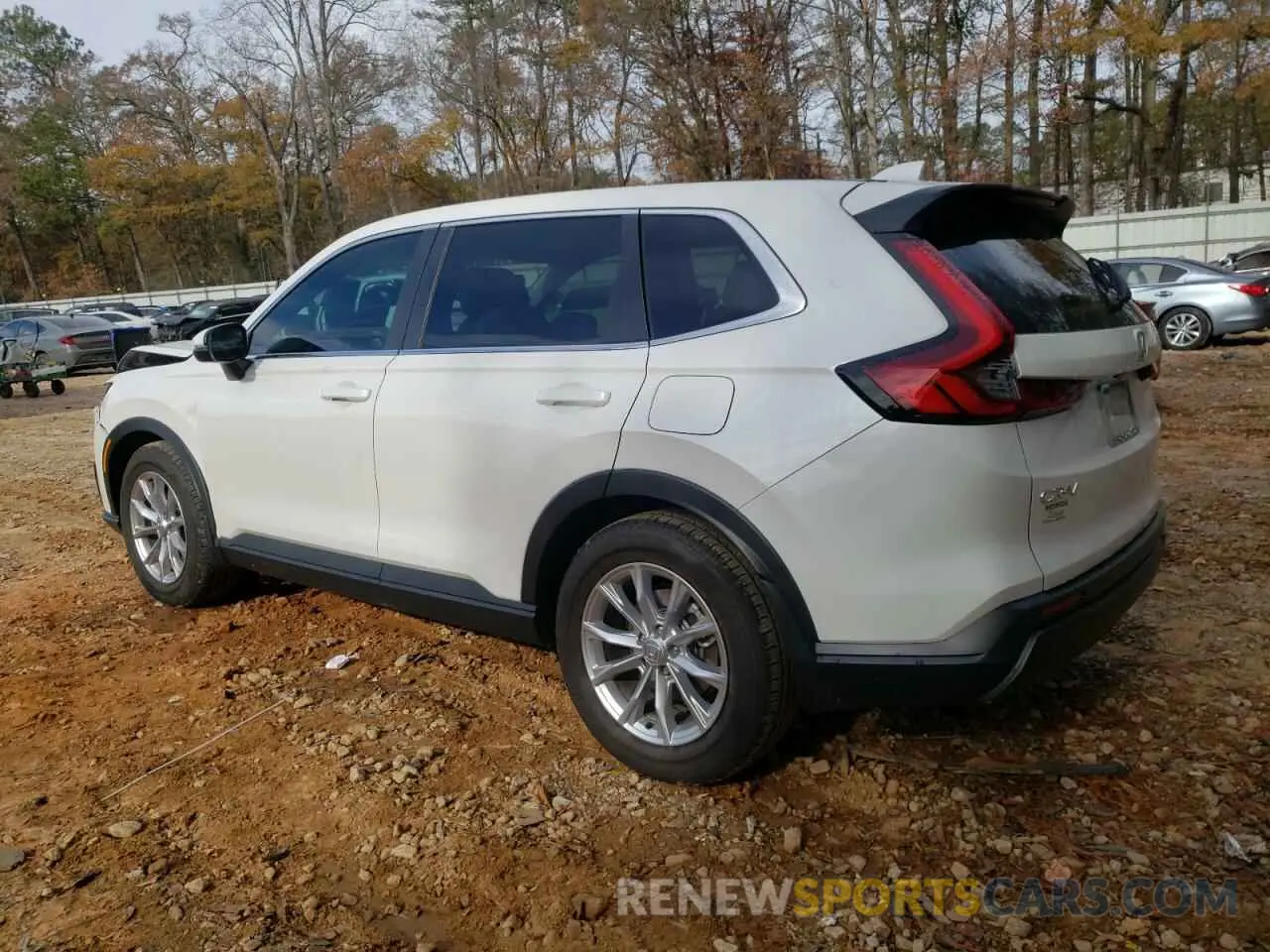 2 fotografías del automóvil dañado 2HKRS3H73RH328422 HONDA CRV 2024