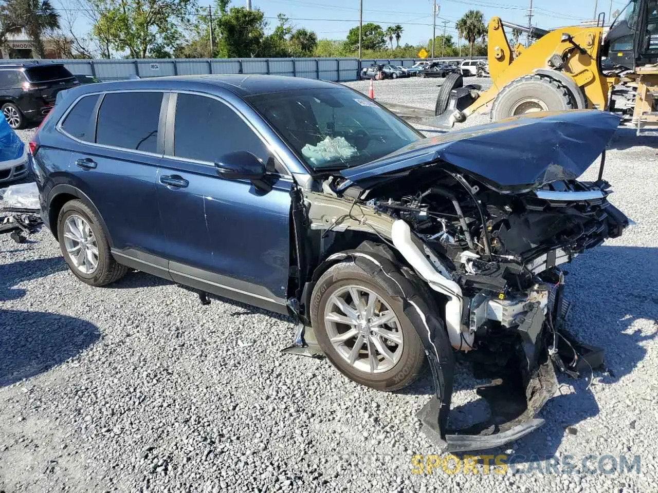 4 fotografías del automóvil dañado 2HKRS3H73RH334625 HONDA CRV 2024