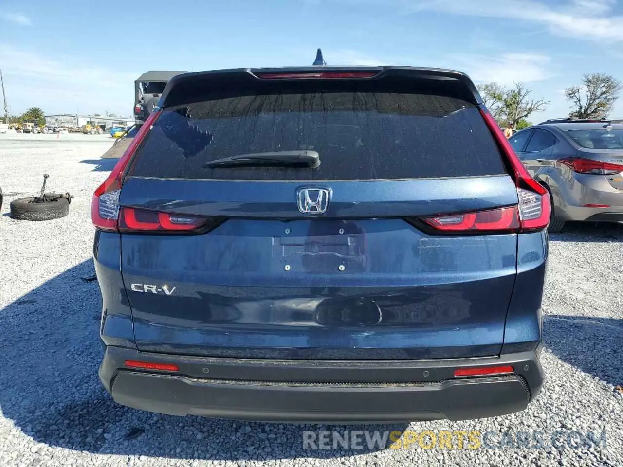 6 fotografías del automóvil dañado 2HKRS3H73RH334625 HONDA CRV 2024