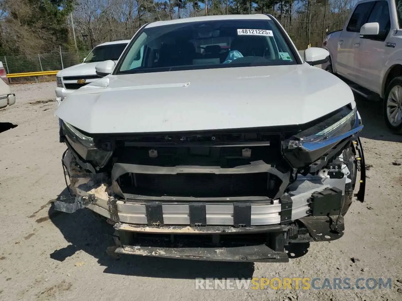 5 fotografías del automóvil dañado 2HKRS3H75RH316479 HONDA CRV 2024