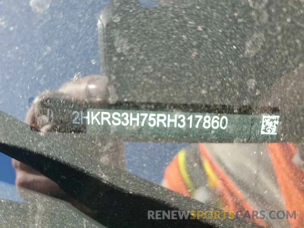 12 fotografías del automóvil dañado 2HKRS3H75RH317860 HONDA CRV 2024