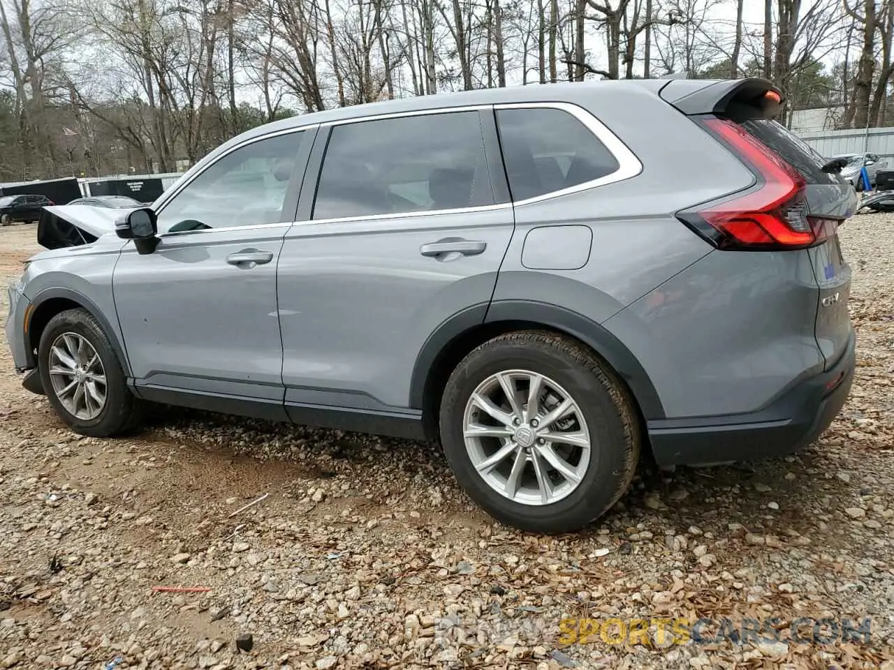2 fotografías del automóvil dañado 2HKRS3H76RH305586 HONDA CRV 2024