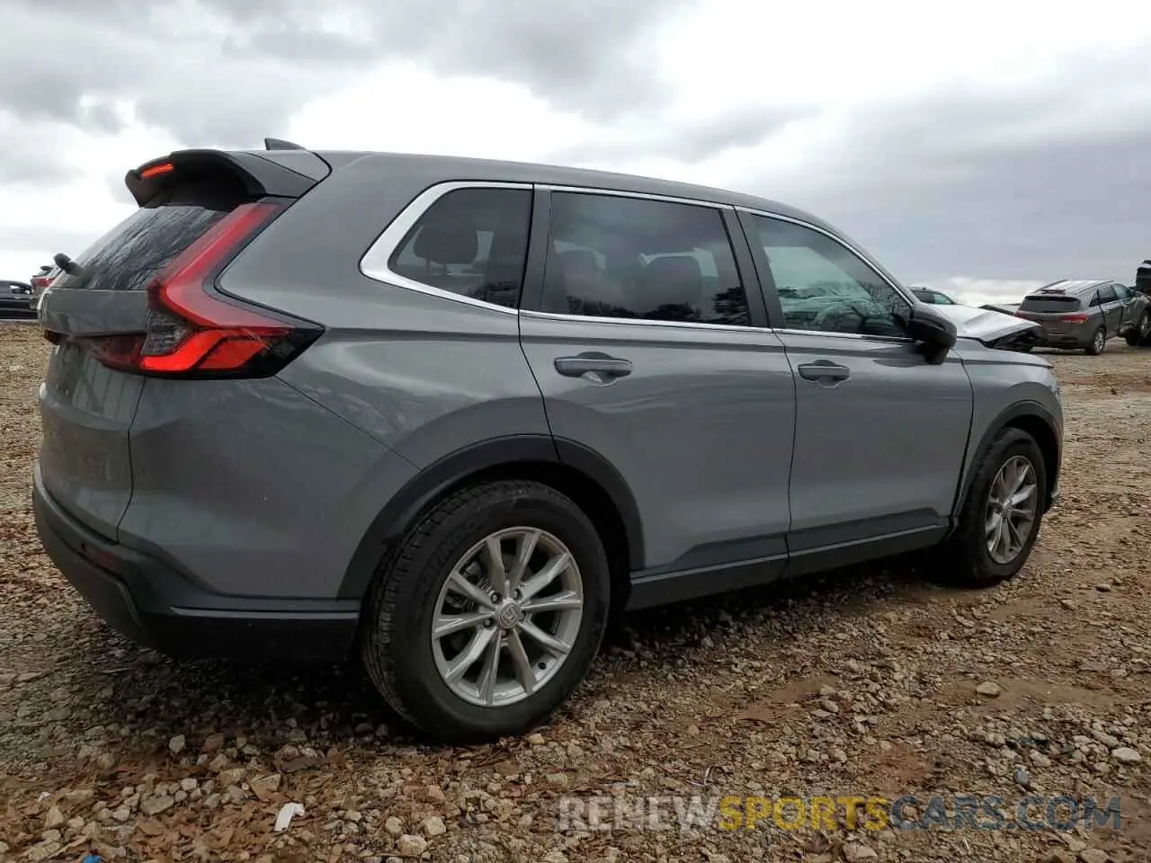 3 fotografías del automóvil dañado 2HKRS3H76RH305586 HONDA CRV 2024