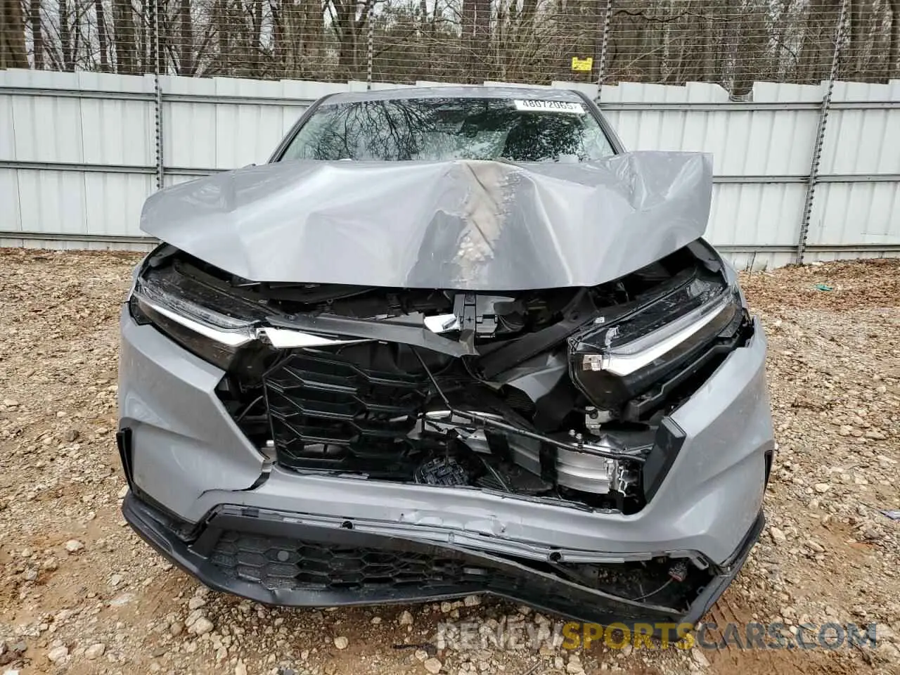 5 fotografías del automóvil dañado 2HKRS3H76RH305586 HONDA CRV 2024