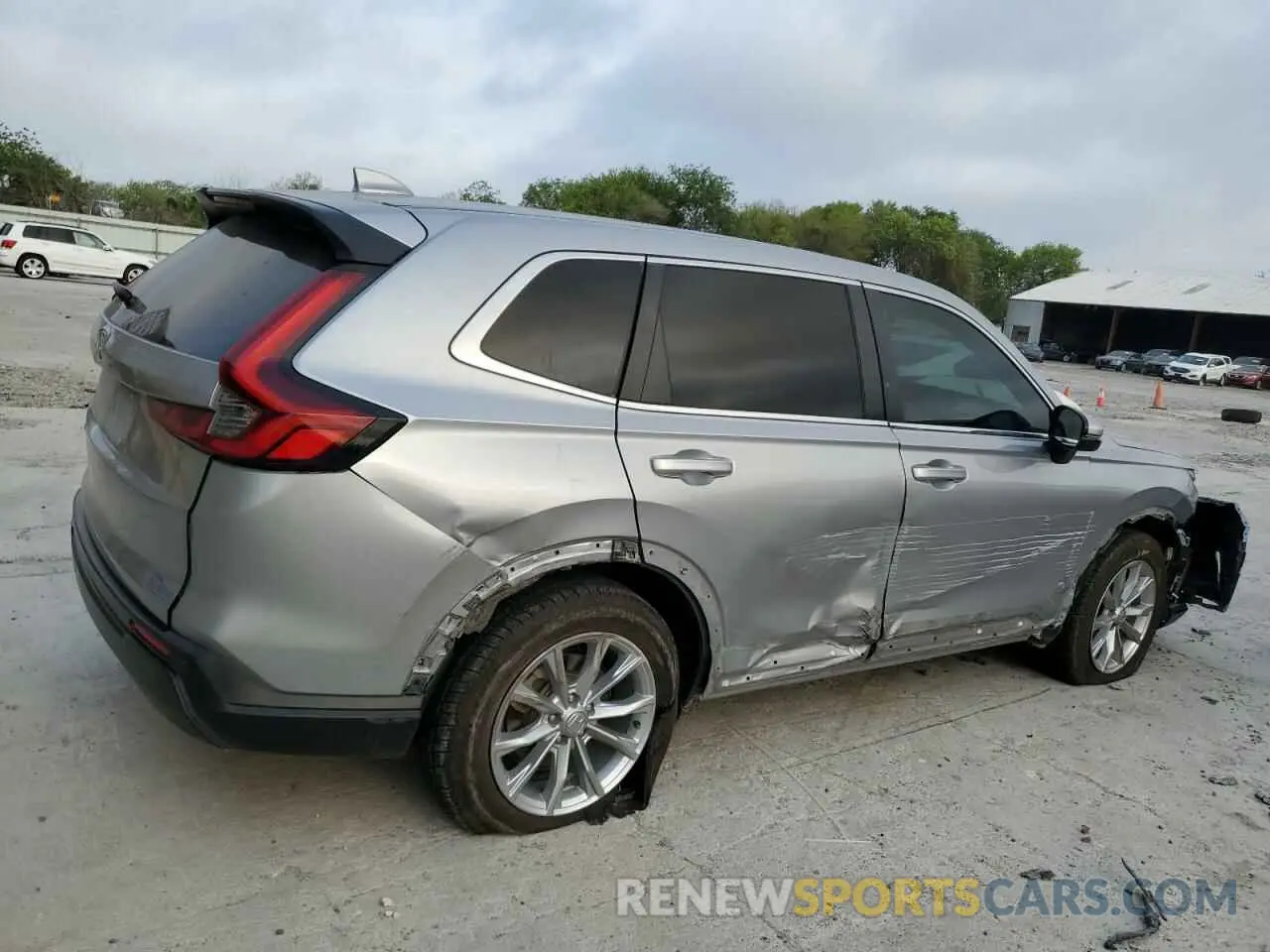3 fotografías del automóvil dañado 2HKRS3H78RH304097 HONDA CRV 2024