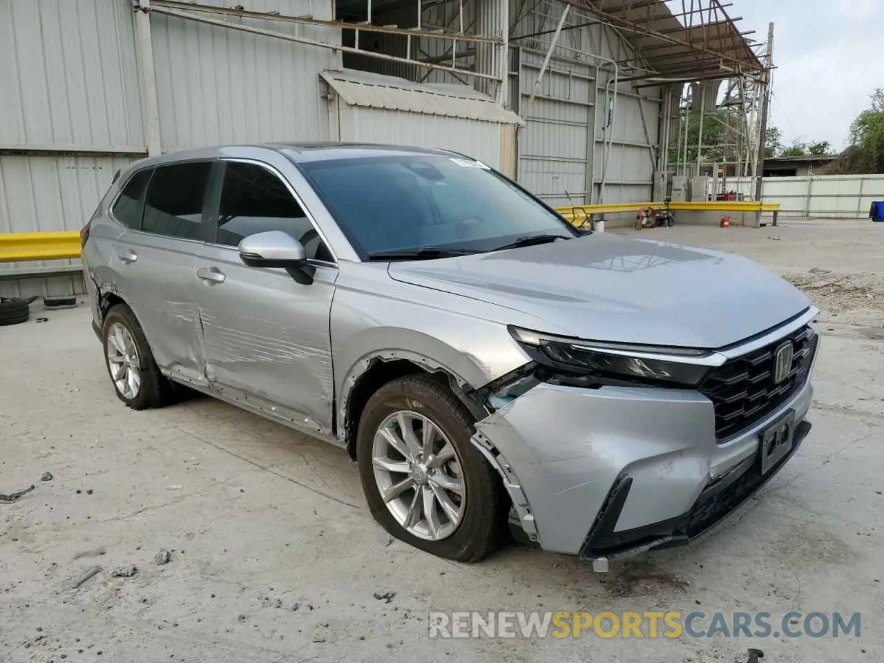 4 fotografías del automóvil dañado 2HKRS3H78RH304097 HONDA CRV 2024
