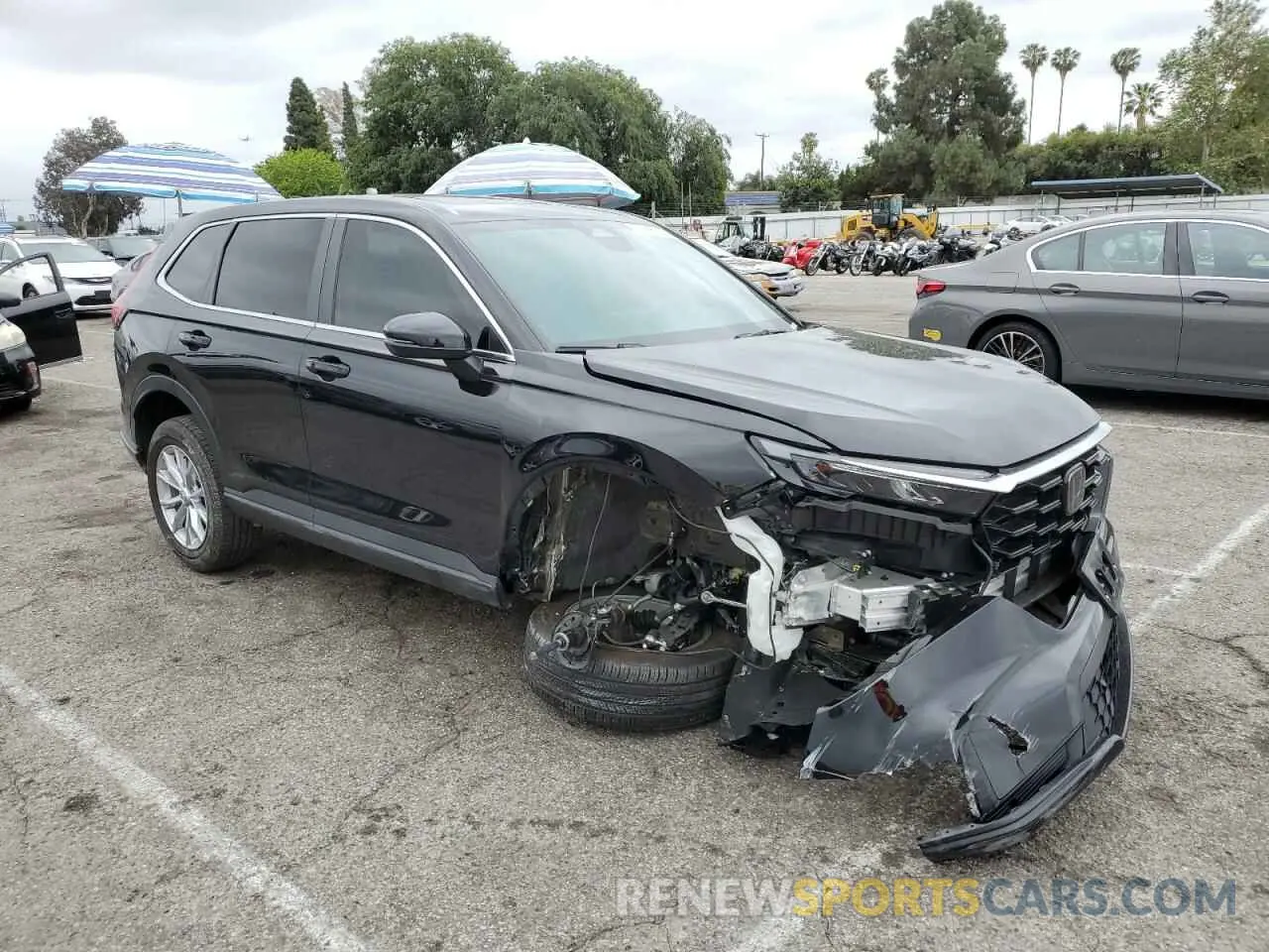 4 fotografías del automóvil dañado 2HKRS3H79RH324889 HONDA CRV 2024