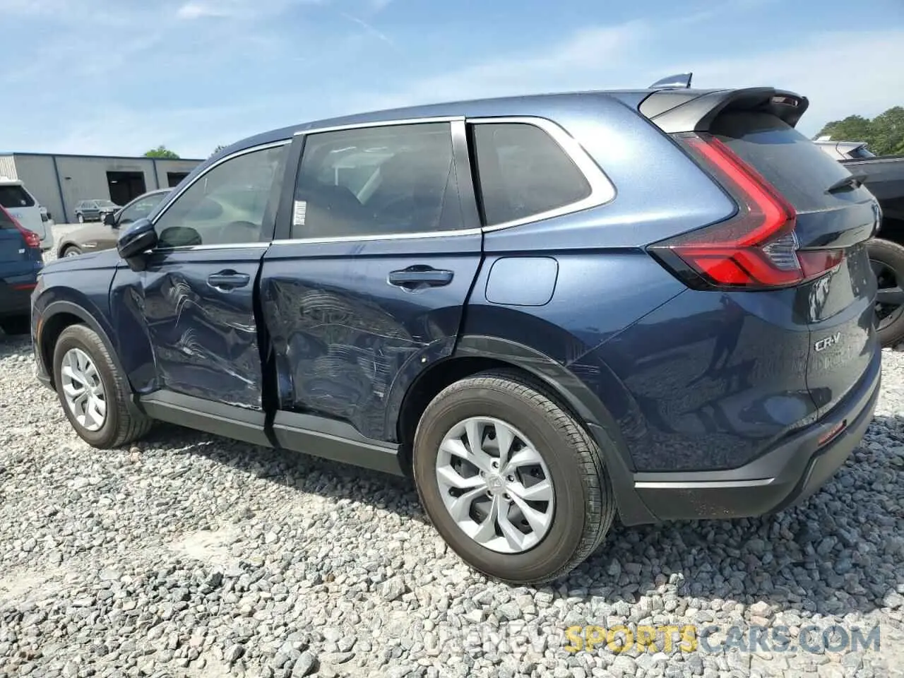 2 fotografías del automóvil dañado 2HKRS4H29RH423304 HONDA CRV 2024