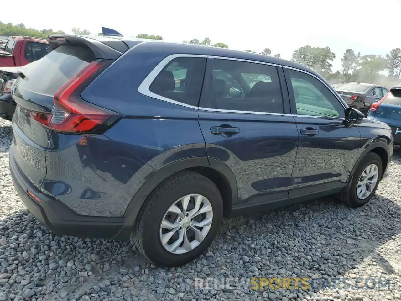 3 fotografías del automóvil dañado 2HKRS4H29RH423304 HONDA CRV 2024