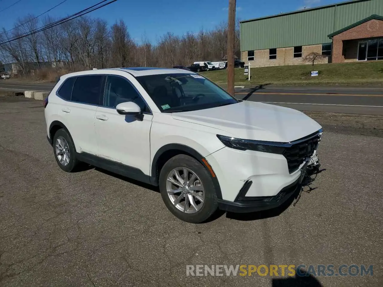4 fotografías del automóvil dañado 2HKRS4H40RH454281 HONDA CRV 2024