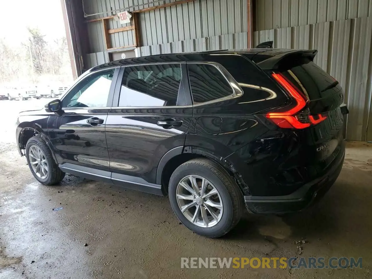 2 fotografías del automóvil dañado 2HKRS4H41RH442074 HONDA CRV 2024