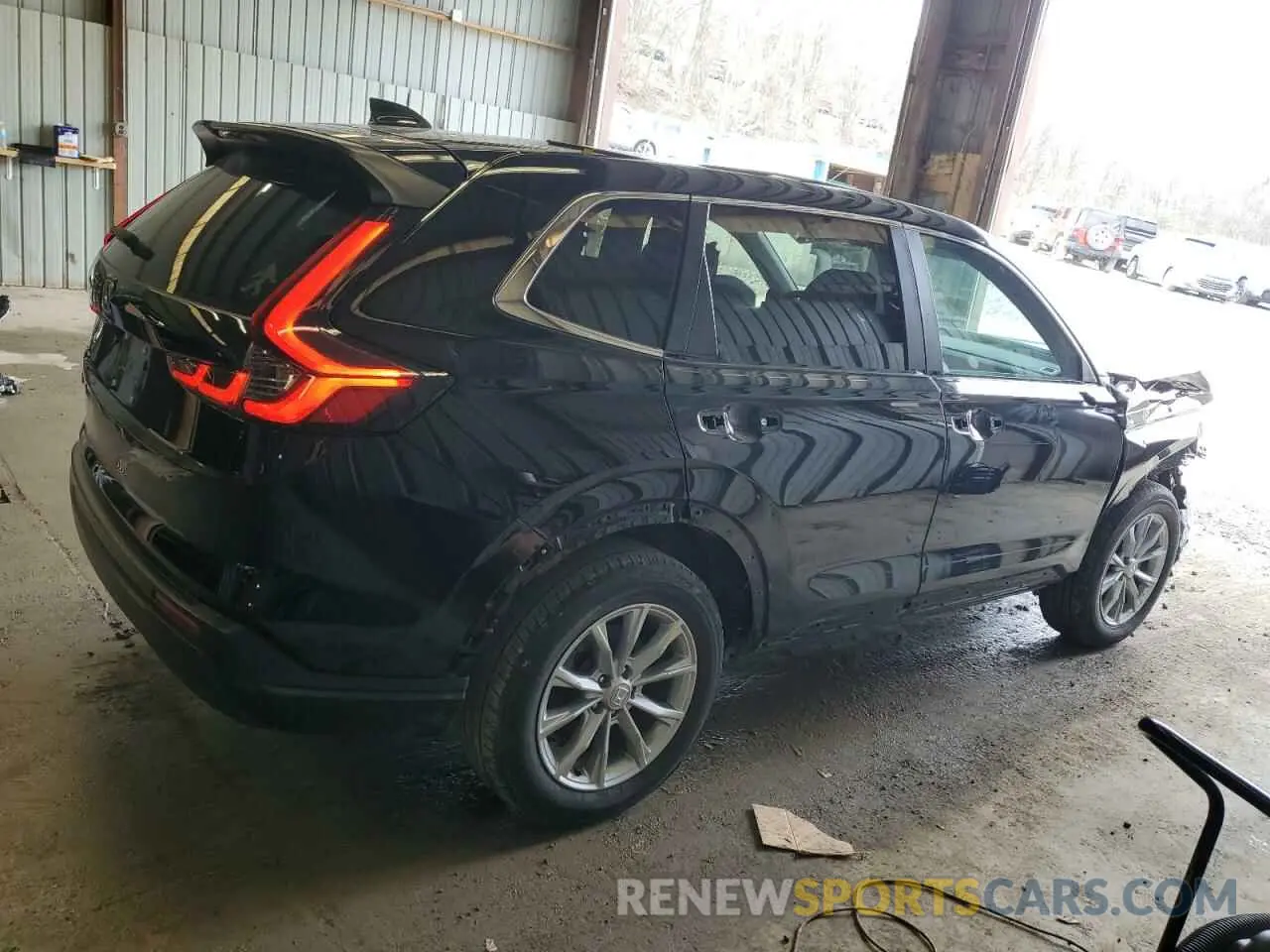 3 fotografías del automóvil dañado 2HKRS4H41RH442074 HONDA CRV 2024