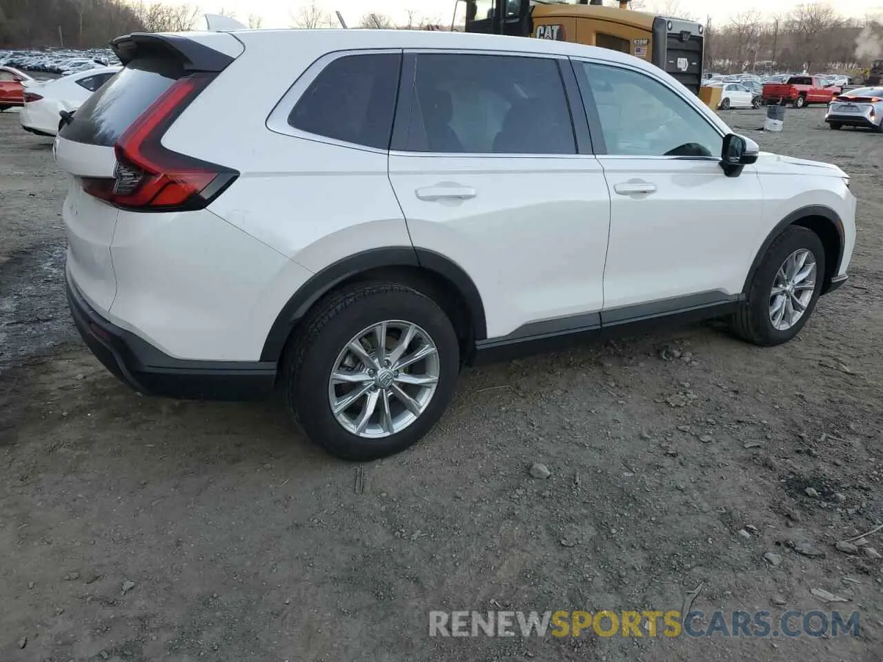 3 fotografías del automóvil dañado 2HKRS4H41RH447257 HONDA CRV 2024