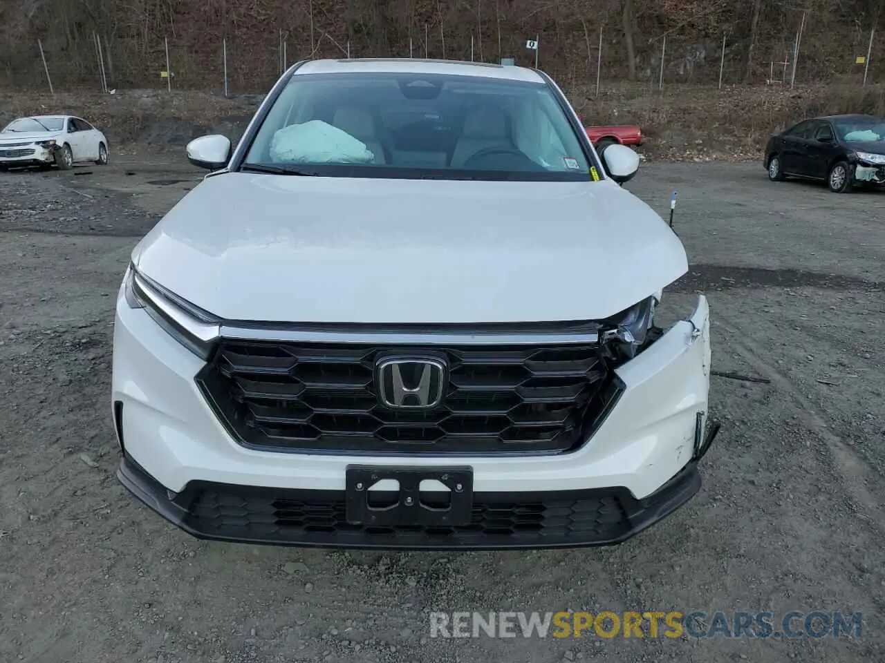 5 fotografías del automóvil dañado 2HKRS4H41RH447257 HONDA CRV 2024