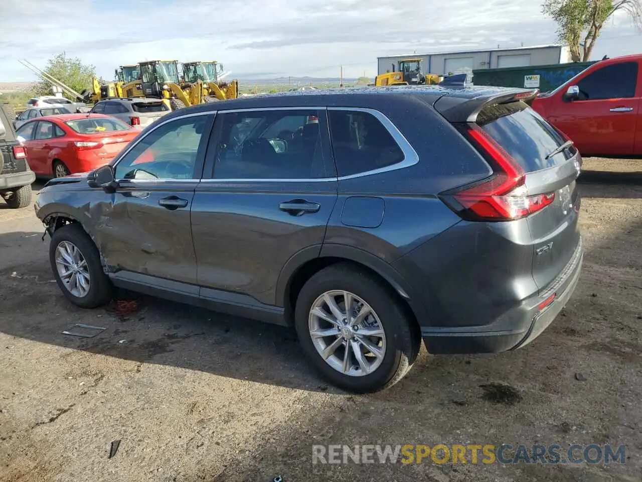 2 fotografías del automóvil dañado 2HKRS4H41RH481103 HONDA CRV 2024