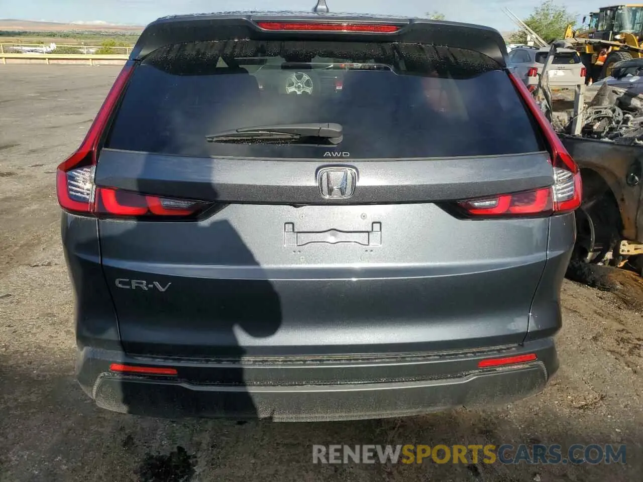 6 fotografías del automóvil dañado 2HKRS4H41RH481103 HONDA CRV 2024