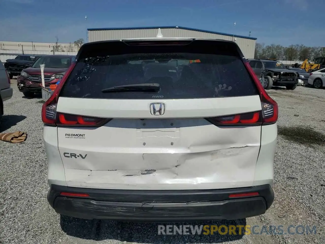 6 fotografías del automóvil dañado 2HKRS4H45RH416013 HONDA CRV 2024