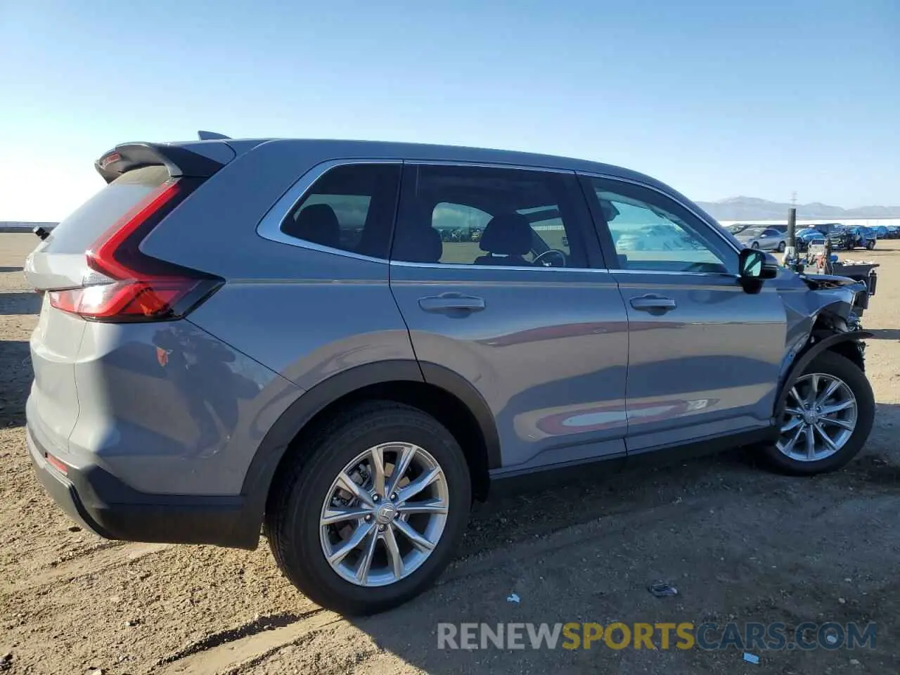 3 fotografías del automóvil dañado 2HKRS4H45RH437721 HONDA CRV 2024