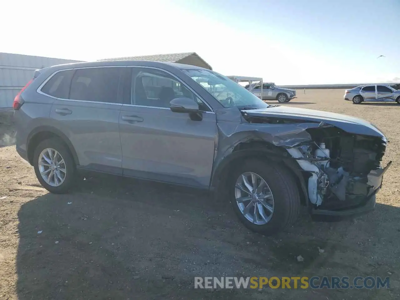 4 fotografías del automóvil dañado 2HKRS4H45RH437721 HONDA CRV 2024