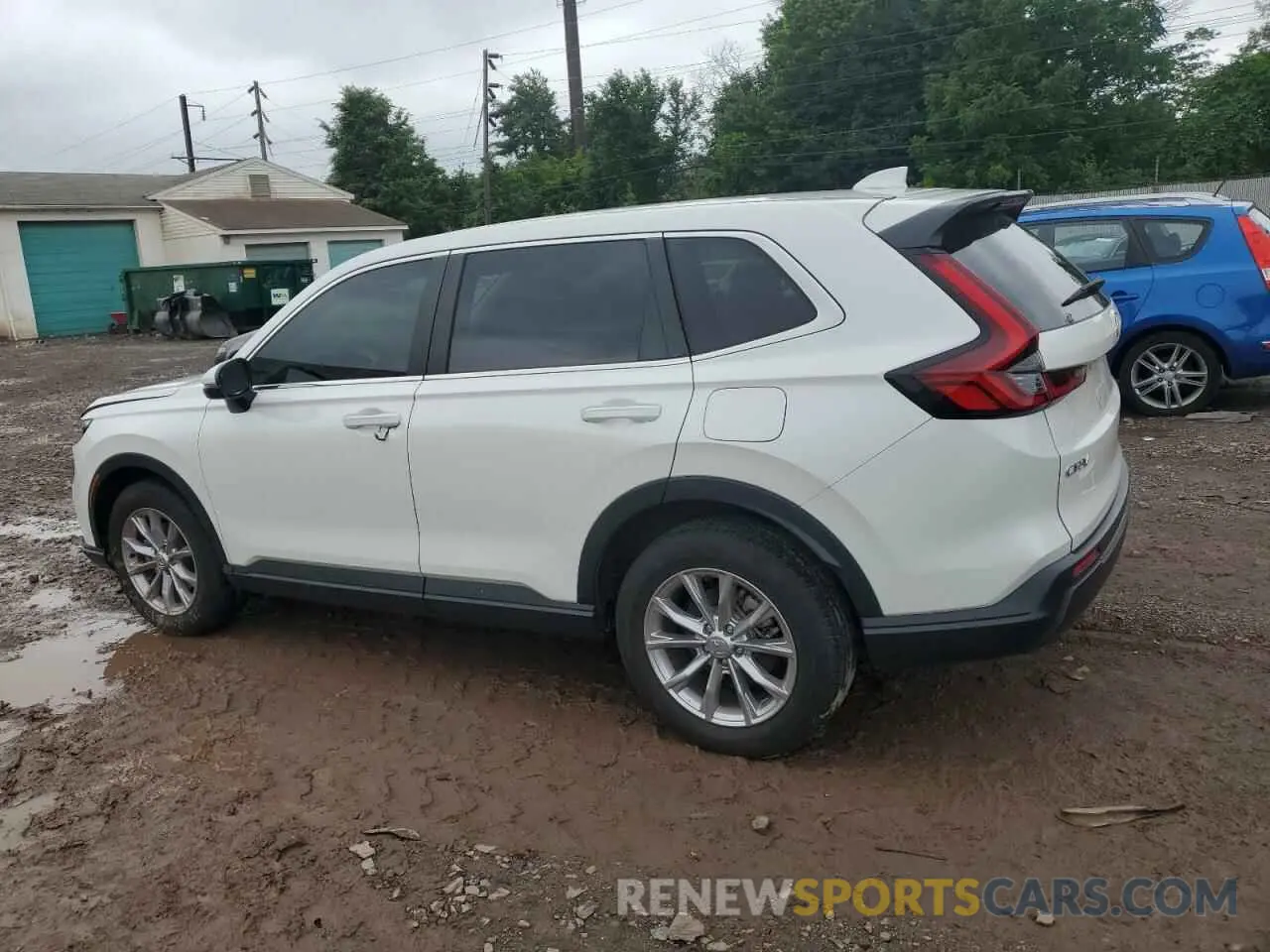 2 fotografías del automóvil dañado 2HKRS4H47RH459736 HONDA CRV 2024