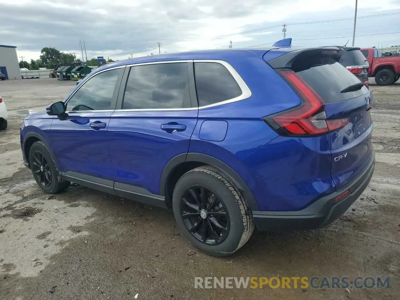 2 fotografías del automóvil dañado 2HKRS4H48RH410254 HONDA CRV 2024
