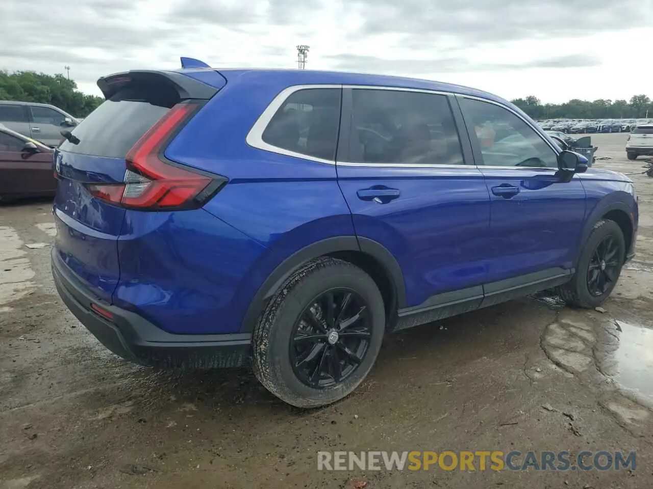 3 fotografías del automóvil dañado 2HKRS4H48RH410254 HONDA CRV 2024