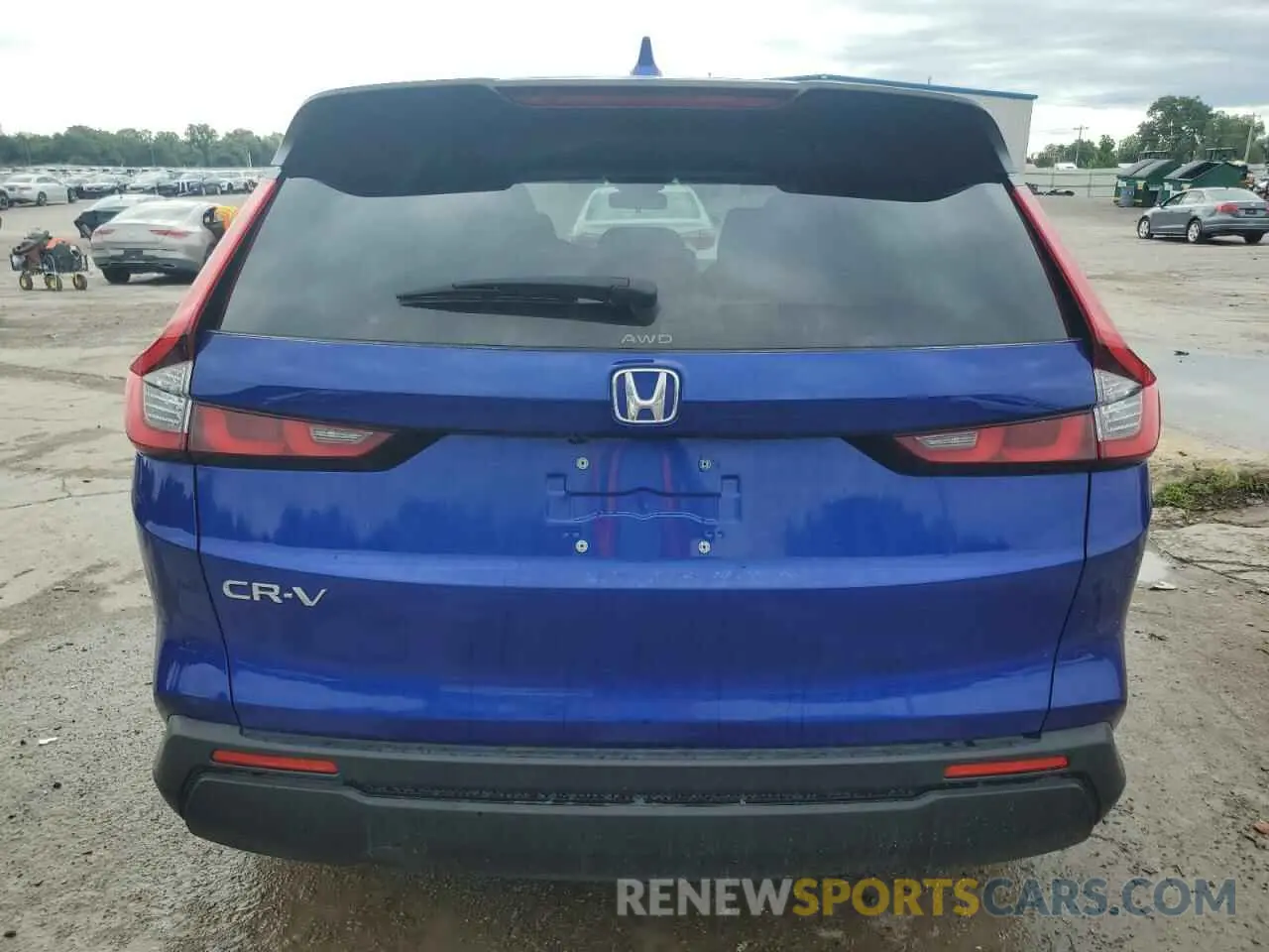 6 fotografías del automóvil dañado 2HKRS4H48RH410254 HONDA CRV 2024
