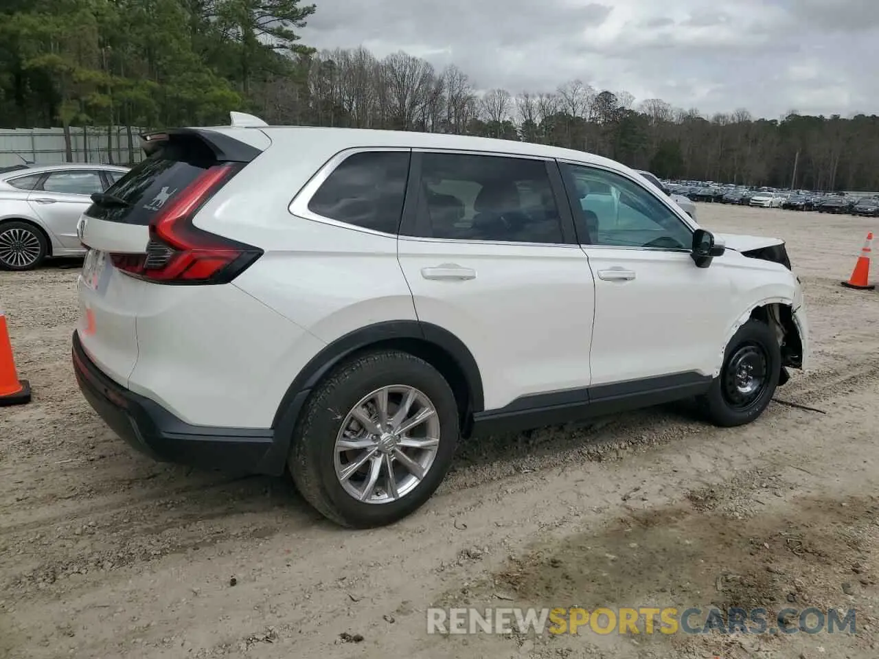 3 fotografías del automóvil dañado 2HKRS4H4XRH454045 HONDA CRV 2024