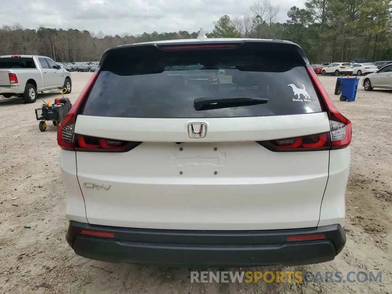 6 fotografías del automóvil dañado 2HKRS4H4XRH454045 HONDA CRV 2024