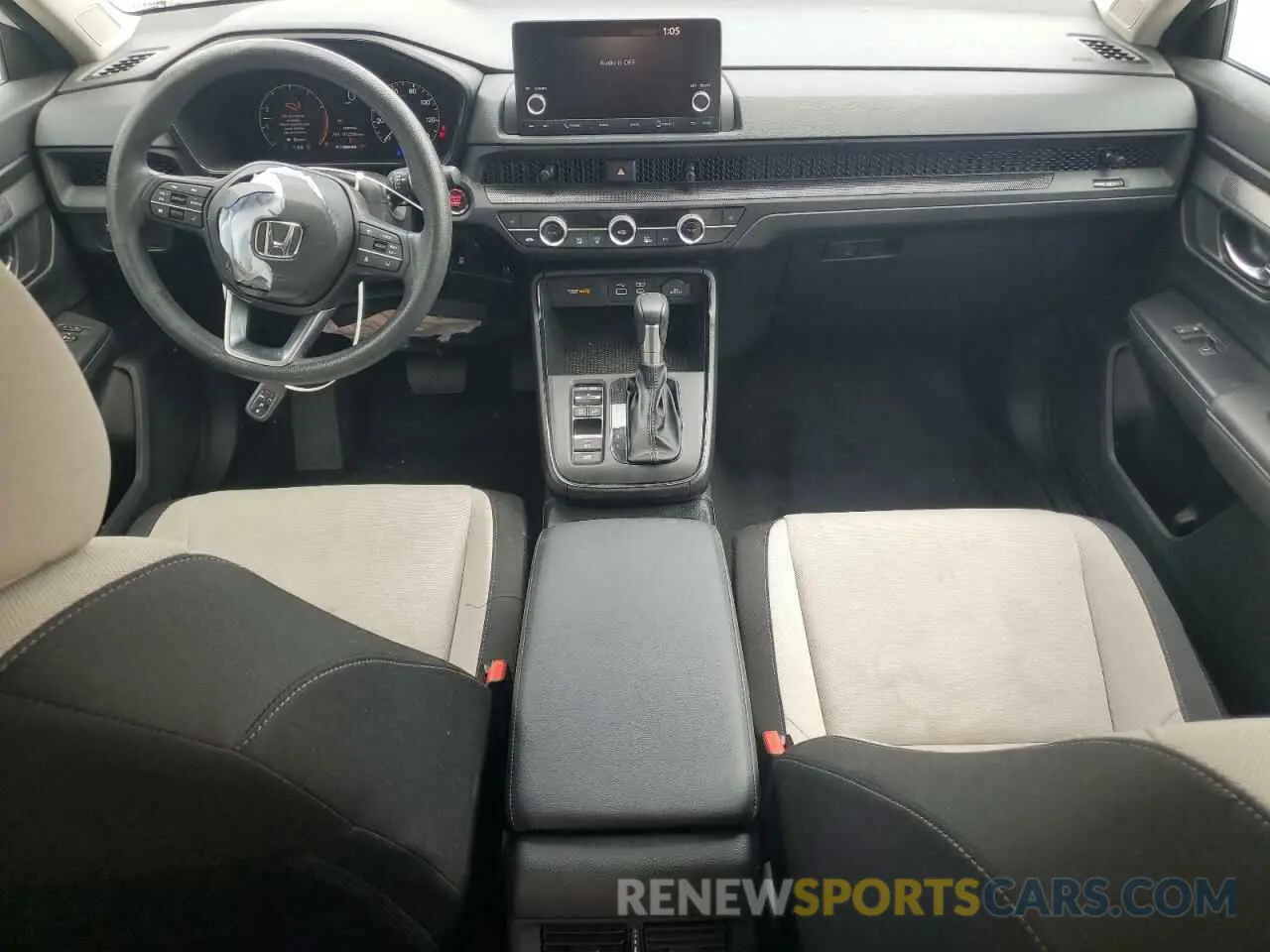8 fotografías del automóvil dañado 2HKRS4H4XRH454045 HONDA CRV 2024