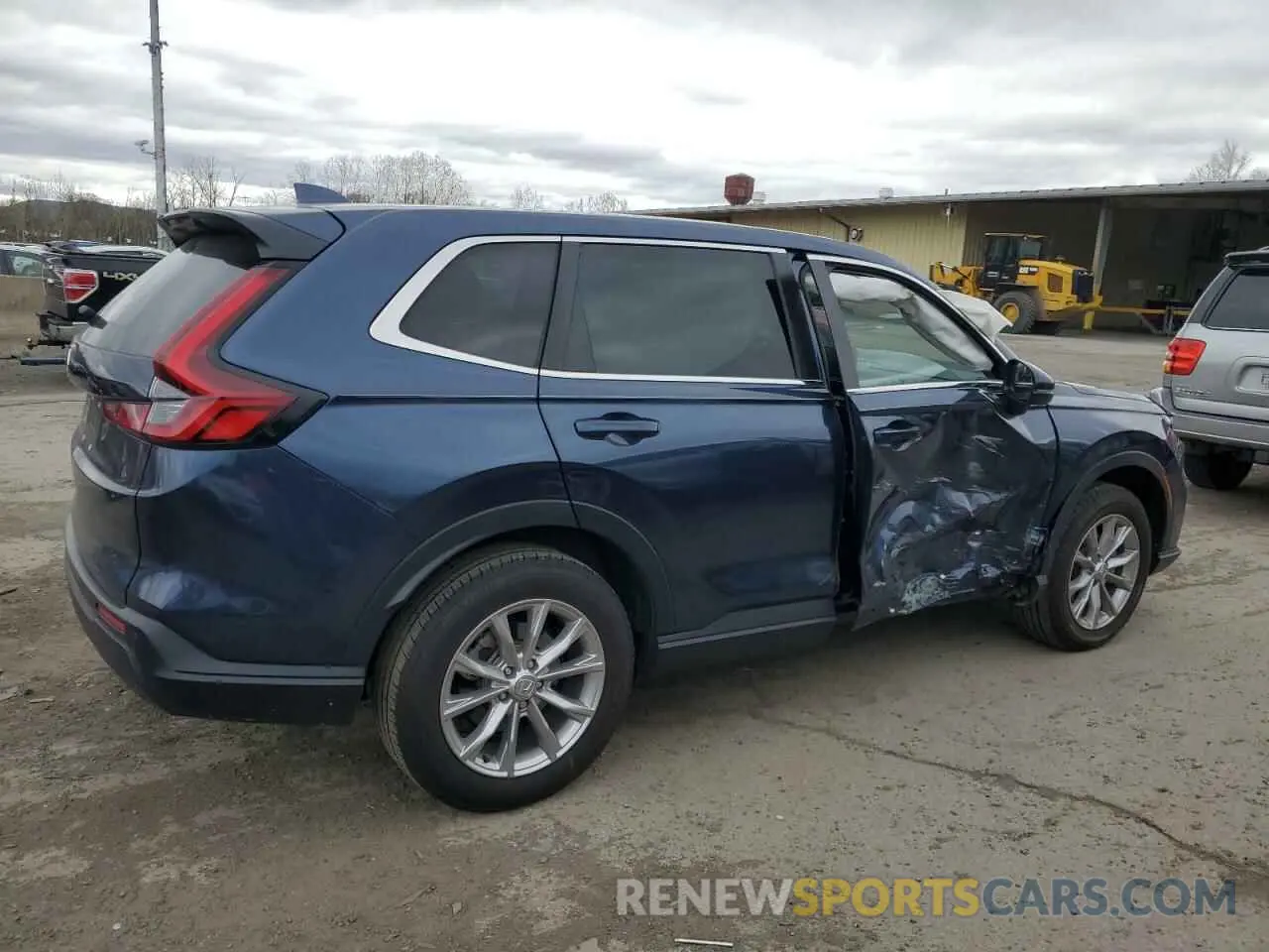 3 fotografías del automóvil dañado 2HKRS4H71RH451786 HONDA CRV 2024