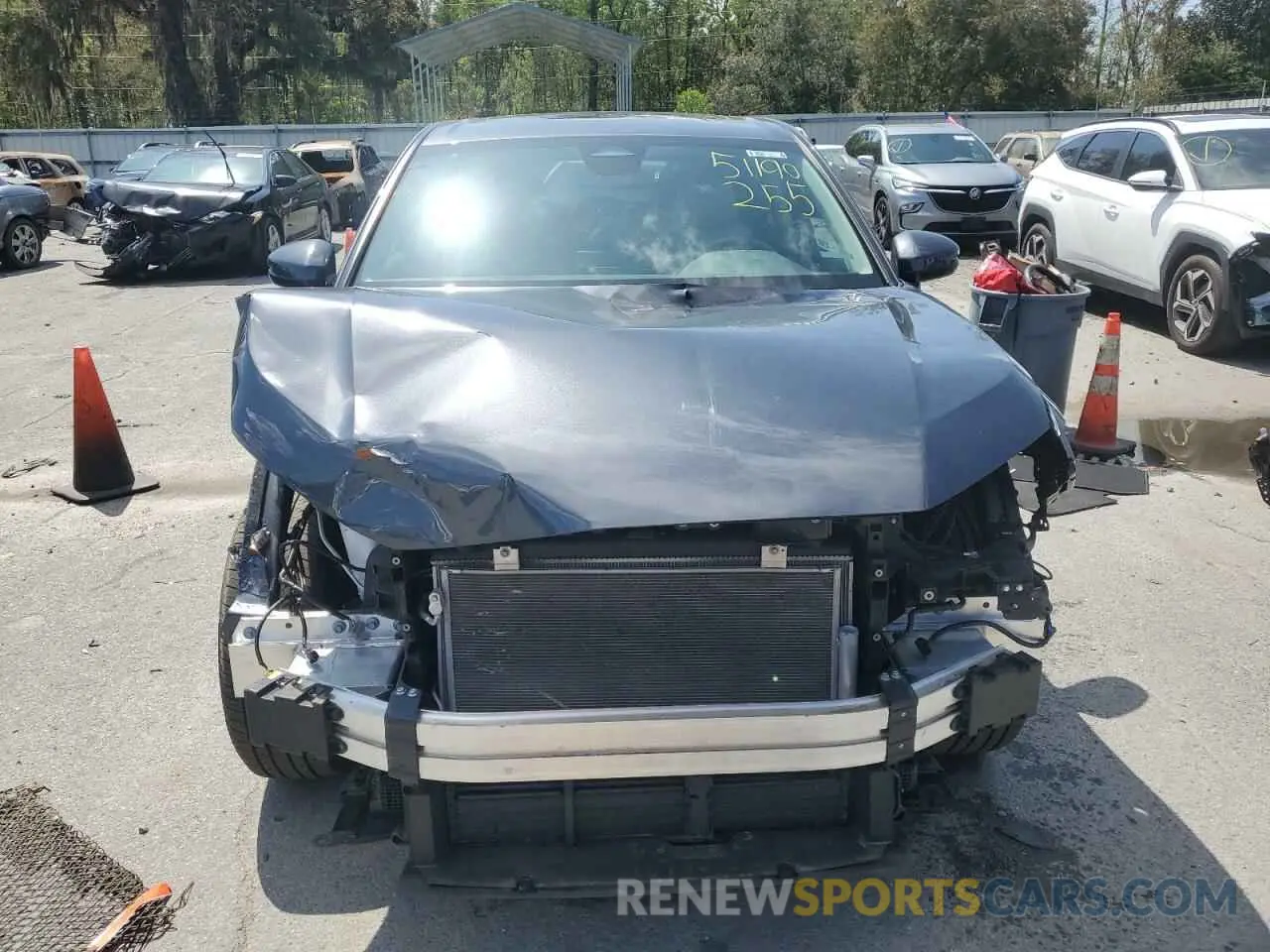 5 fotografías del automóvil dañado 2HKRS4H72RH447035 HONDA CRV 2024
