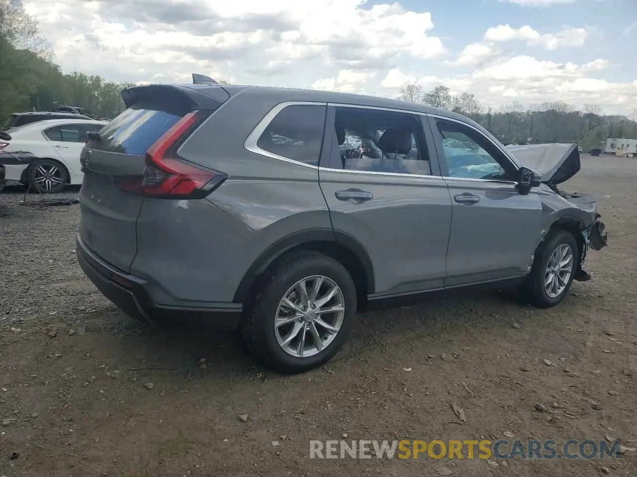 3 fotografías del automóvil dañado 2HKRS4H73RH434858 HONDA CRV 2024