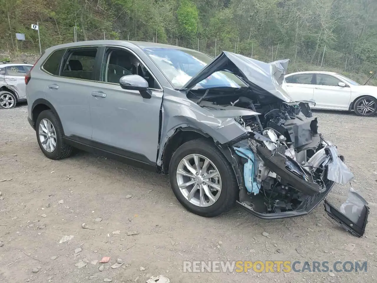 4 fotografías del automóvil dañado 2HKRS4H73RH434858 HONDA CRV 2024