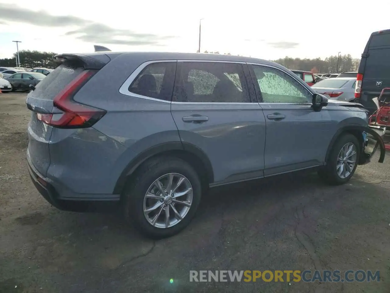 3 fotografías del automóvil dañado 2HKRS4H73RH479489 HONDA CRV 2024