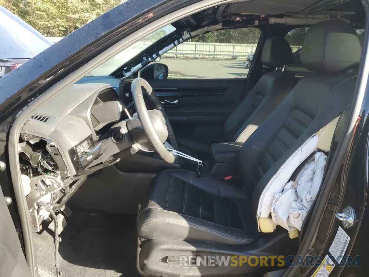 7 fotografías del automóvil dañado 2HKRS4H76RH443599 HONDA CRV 2024