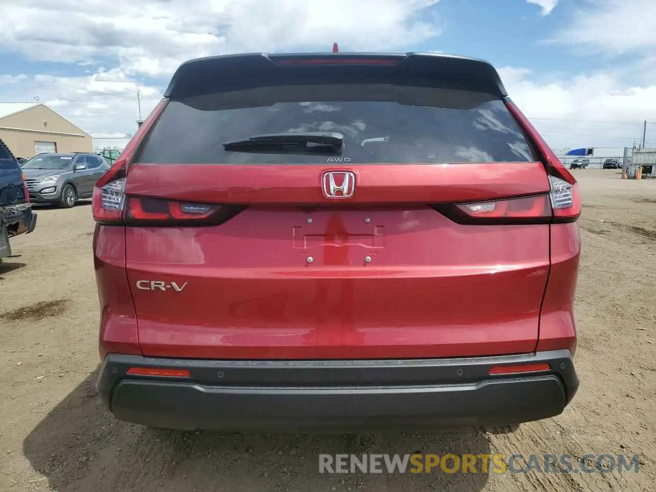 6 fotografías del automóvil dañado 2HKRS4H77RH473937 HONDA CRV 2024