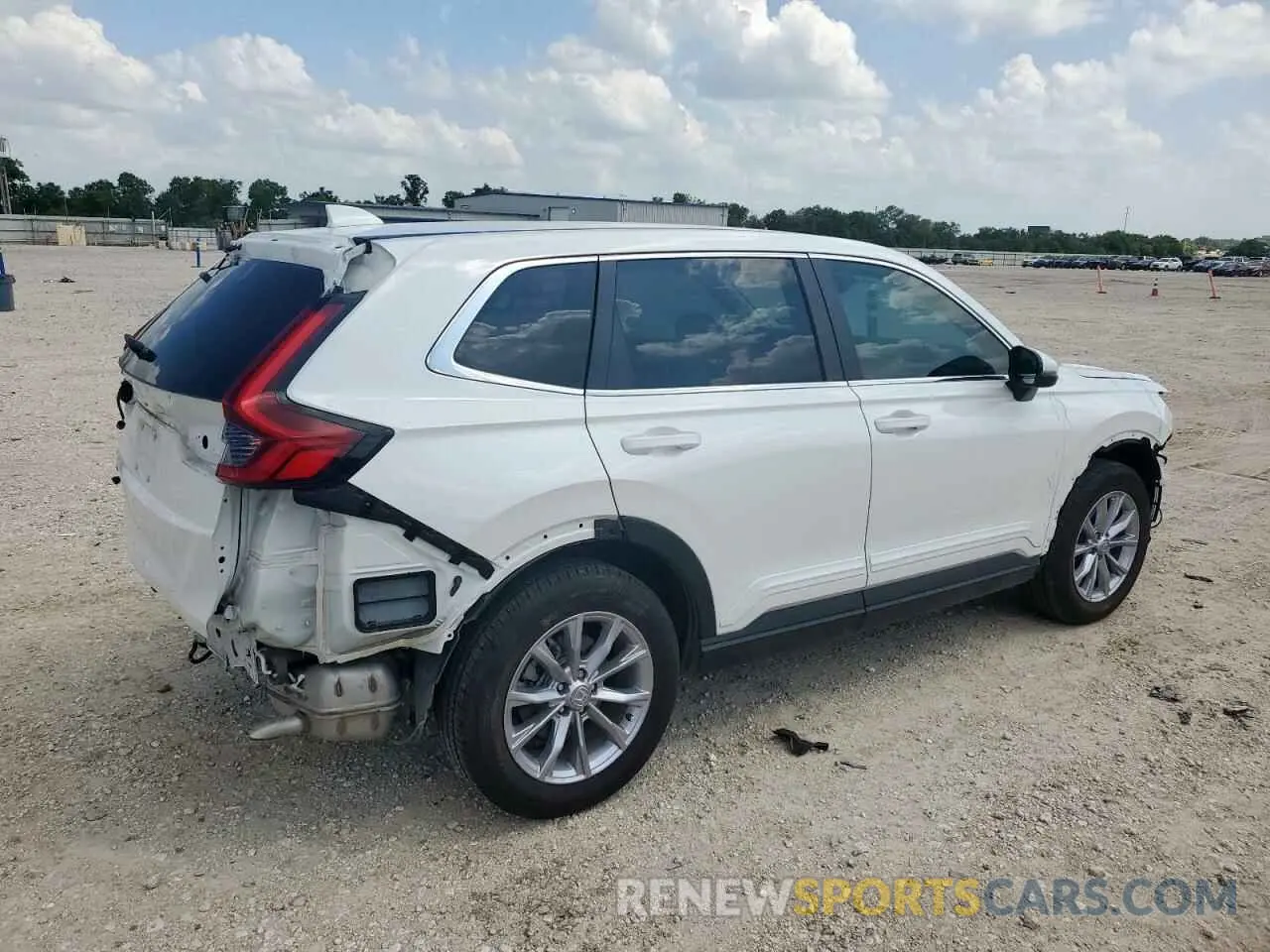 3 fotografías del automóvil dañado 2HKRS4H78RH431048 HONDA CRV 2024