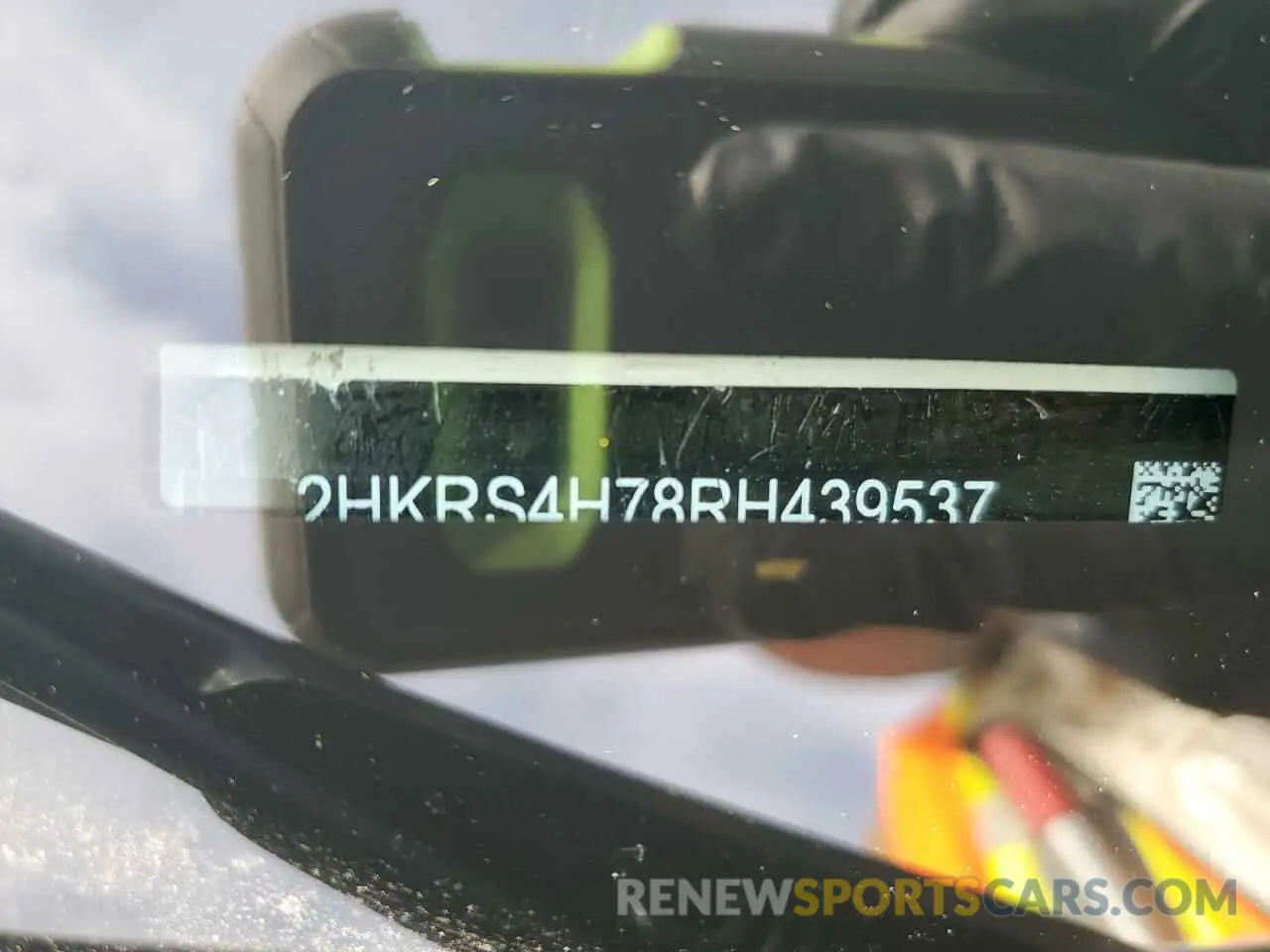 13 fotografías del automóvil dañado 2HKRS4H78RH439537 HONDA CRV 2024