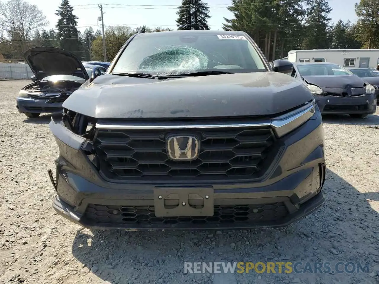 5 fotografías del automóvil dañado 2HKRS4H79RH470358 HONDA CRV 2024